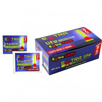Camping pro rybáře - EXTRA CARP - Rybářské chemické světlo Lite Starlight 4,50x39mm 2ks