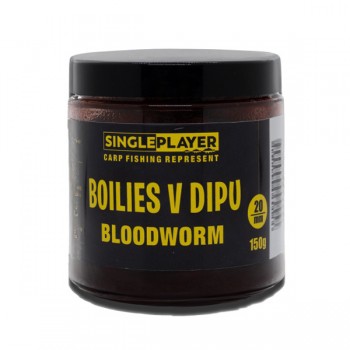Krmení, nástrahy, návnady - SINGLEPLAYER - Boilies v dipu 150g 20mm