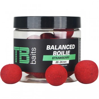 Krmení, nástrahy, návnady - TB BAITS - Vyvážené Boilie Balanced + Atraktor 100g 20-24mm