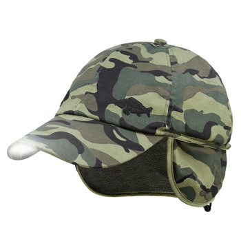 DELPHIN - Zimní kšiltovka s LED OutLINE Camo