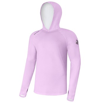 GIANTS FISHING - Funkční tričko s dlouhým rukávem UV50+Hoodie Purple