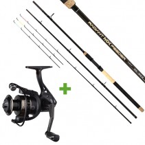 GIANTS FISHING - Prut Radiant MX Feeder 3,3m(11ft) 50-100g + Naviják Deluxe FD 3000