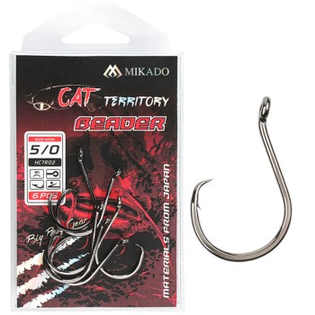 MIKADO - Sumcový háček Cat Territory Beader