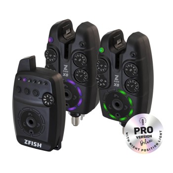 ZFISH - Sada Hlásičů Bite Alarm Set Zx8 2+1