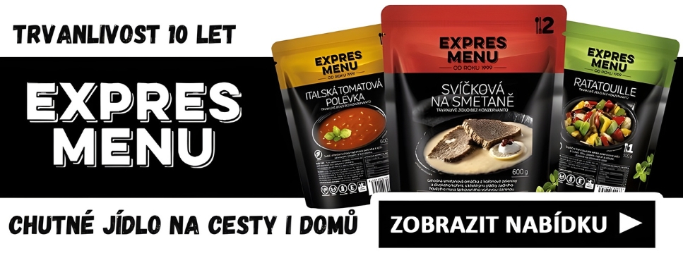 Expres Menu - Hotová jídla nejen pro rybáře - Ráj rybářů.cz