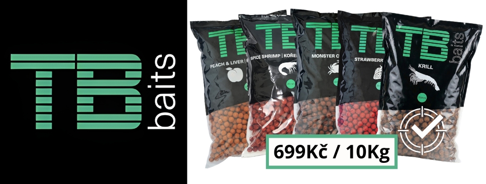 TB BAITS - Boilies 10kg - Ráj rybářů.cz